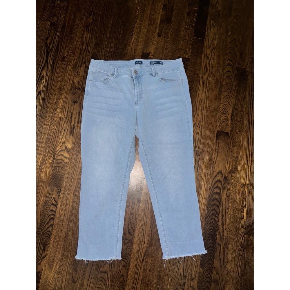J. Jill Light Blue Cropped Ankle Jeans